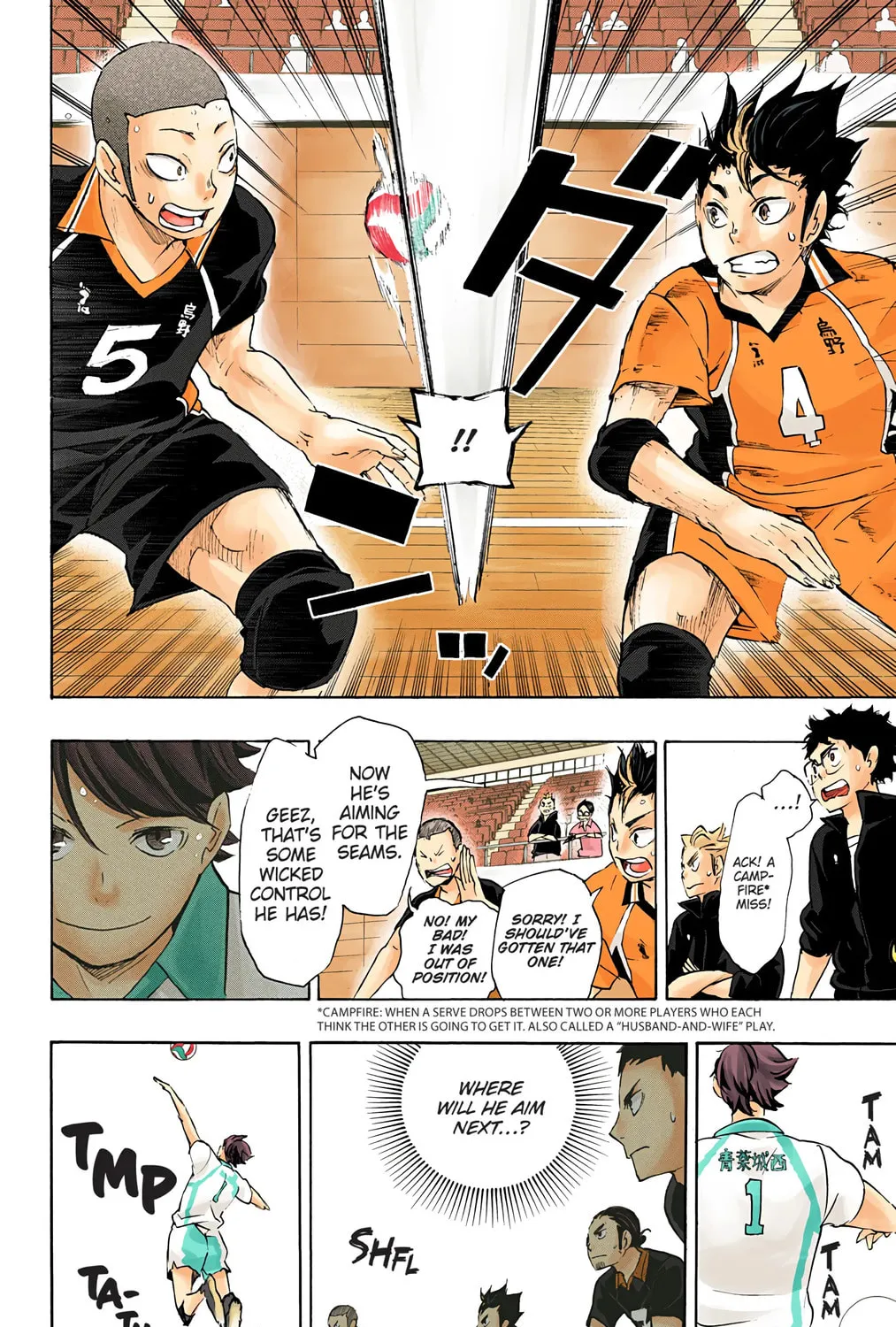 Read Haikyu!! (Official Colored) (Colored) chapter 55 image 6 on Lezhin