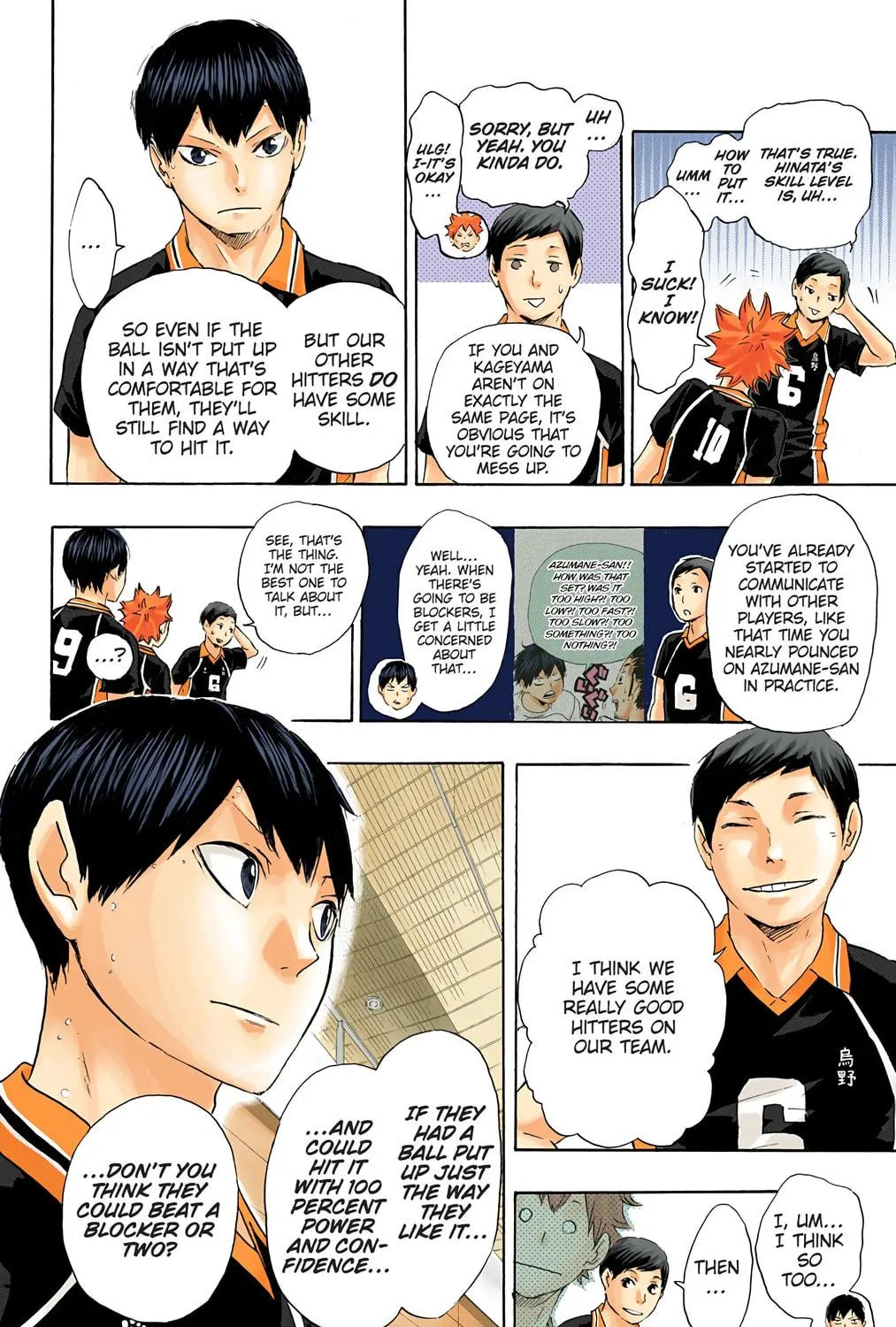 Read Haikyu!! (Official Colored) (Colored) chapter 56 image 10 on Lezhin