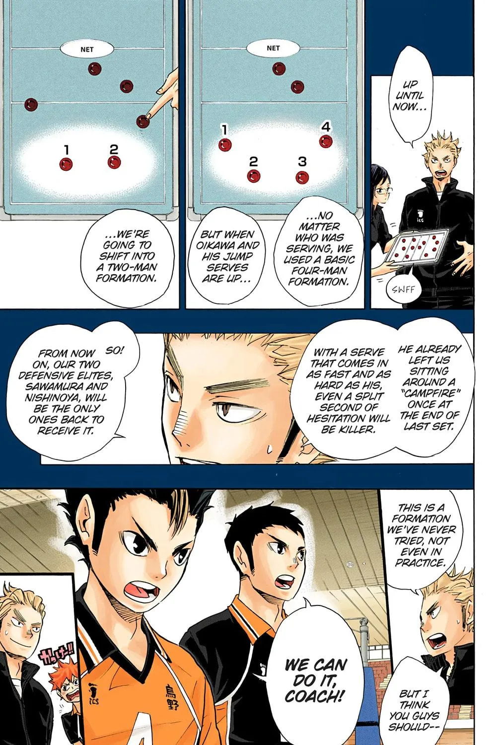 Read Haikyu!! (Official Colored) (Colored) chapter 56 image 16 on Lezhin