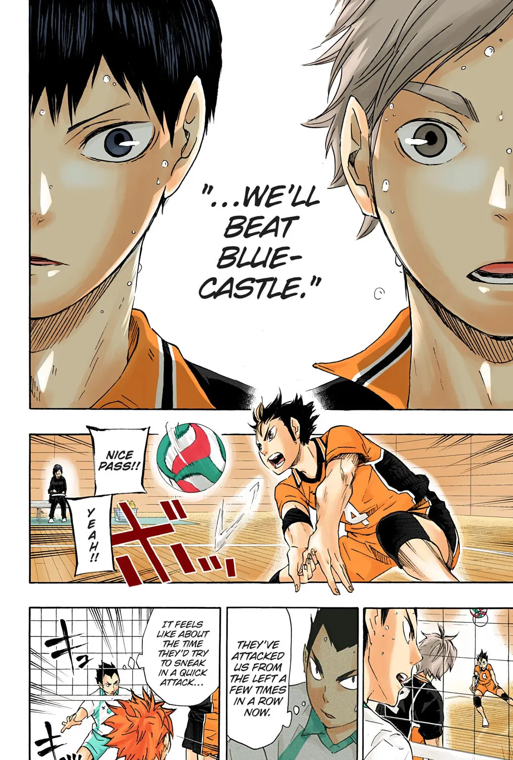 Read Haikyu!! (Official Colored) (Colored) chapter 57 image 18 on Lezhin