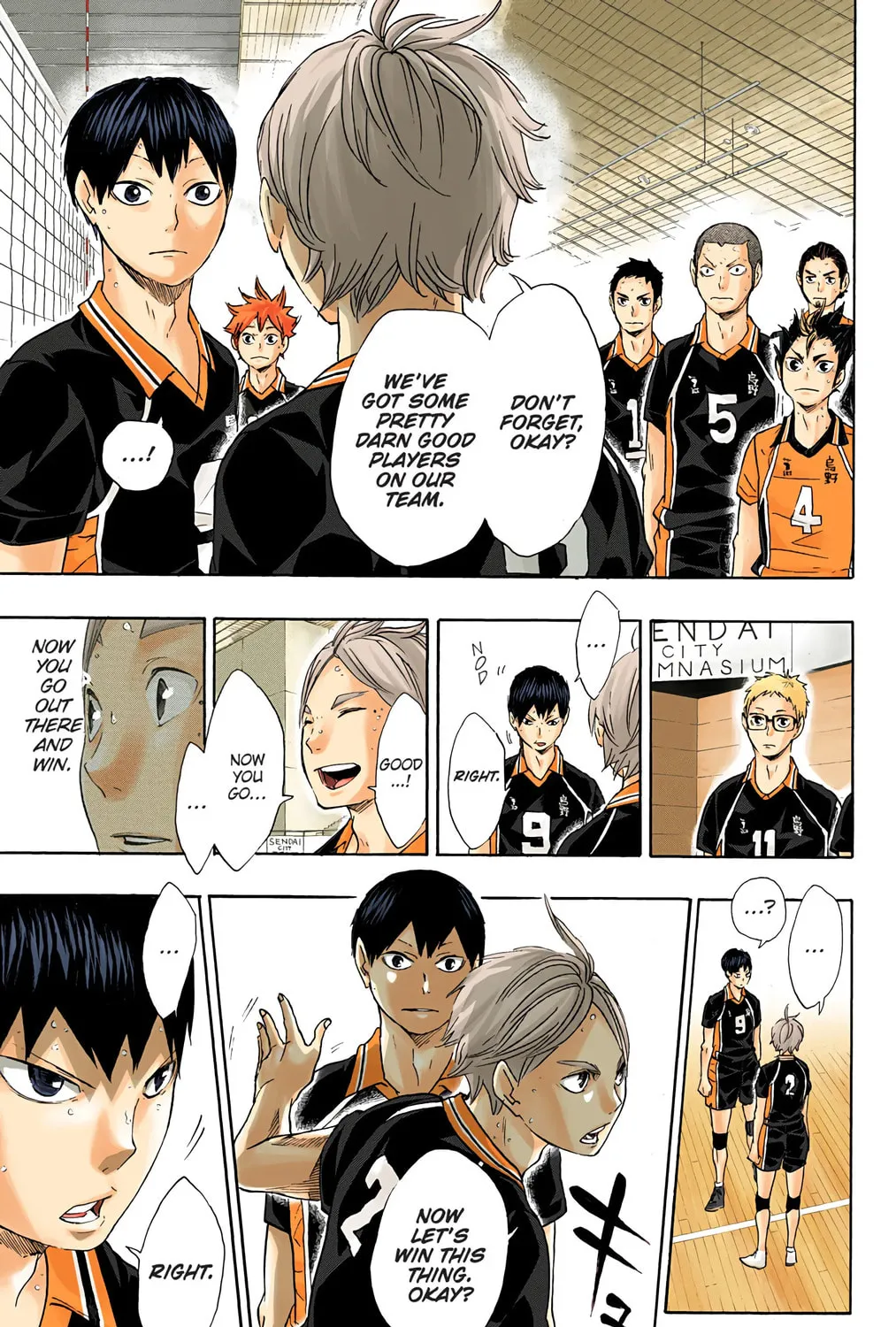Read Haikyu!! (Official Colored) (Colored) chapter 57 image 30 on Lezhin