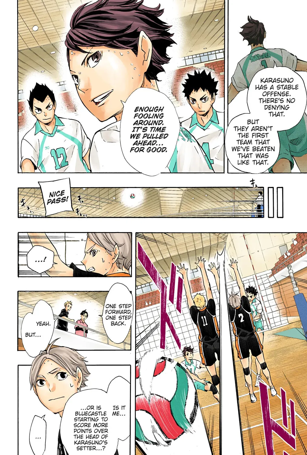 Read Haikyu!! (Official Colored) (Colored) chapter 57 image 6 on Lezhin