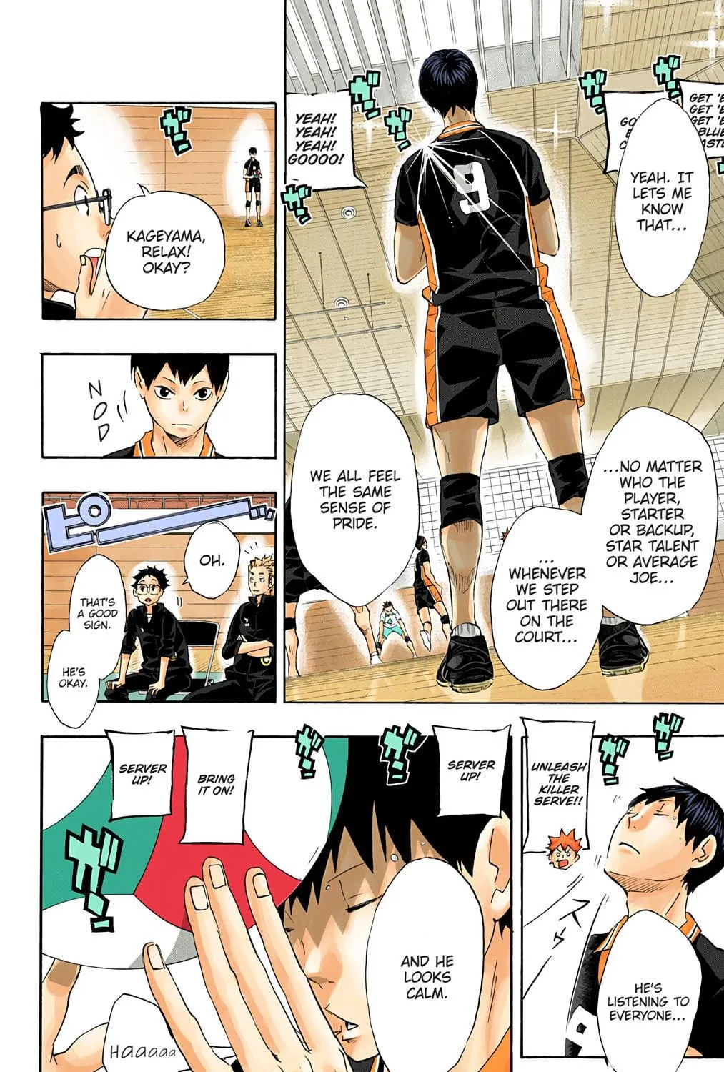 Read Haikyu!! (Official Colored) (Colored) chapter 58 image 10 on Lezhin