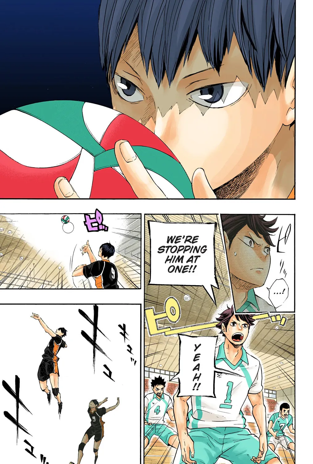 Read Haikyu!! (Official Colored) (Colored) chapter 58 image 12 on Lezhin