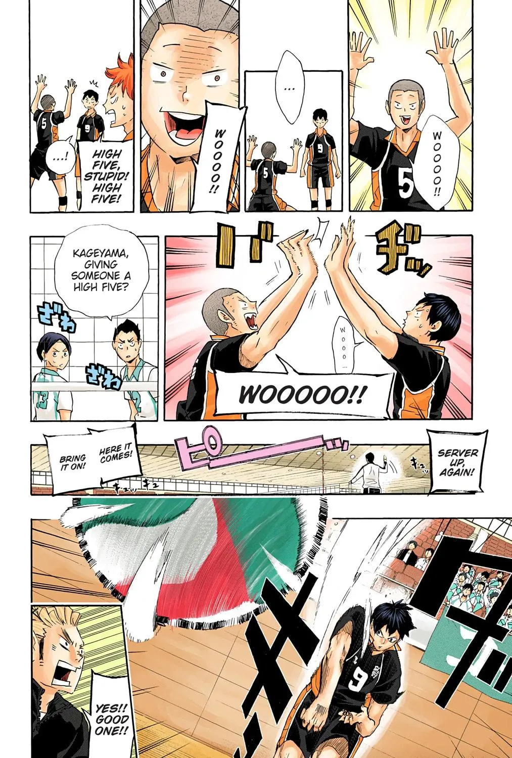 Read Haikyu!! (Official Colored) (Colored) chapter 58 image 16 on Lezhin