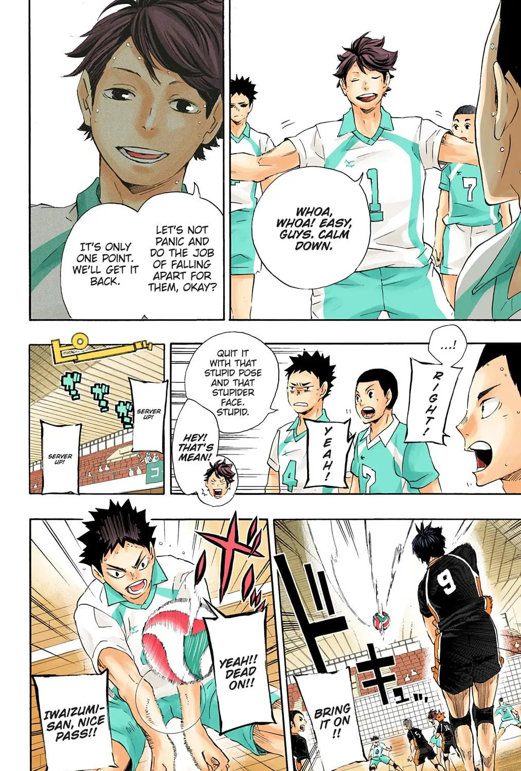 Read Haikyu!! (Official Colored) (Colored) chapter 58 image 22 on Lezhin