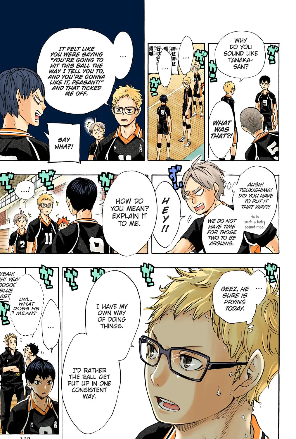 Read Haikyu!! (Official Colored) (Colored) chapter 59 image 12 on Lezhin