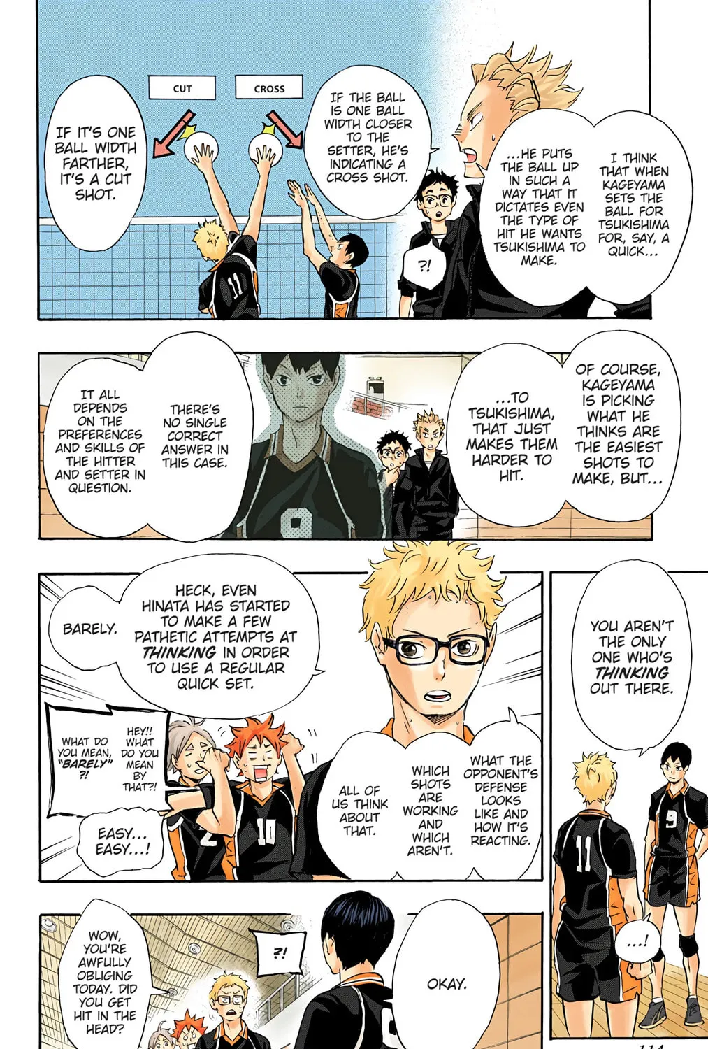 Read Haikyu!! (Official Colored) (Colored) chapter 59 image 14 on Lezhin