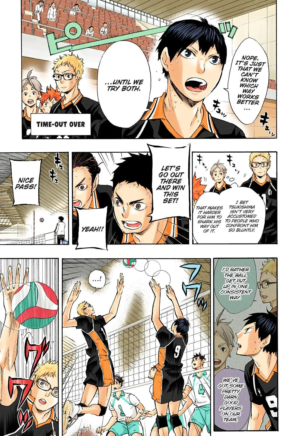 Read Haikyu!! (Official Colored) (Colored) chapter 59 image 16 on Lezhin