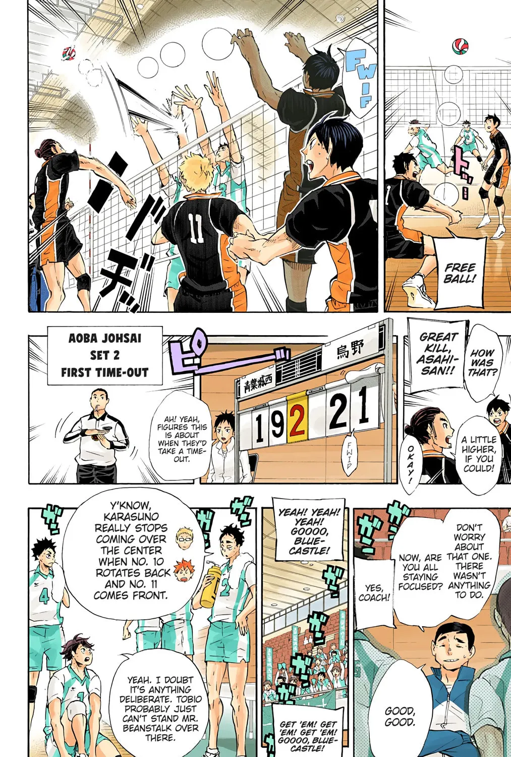 Read Haikyu!! (Official Colored) (Colored) chapter 59 image 2 on Lezhin