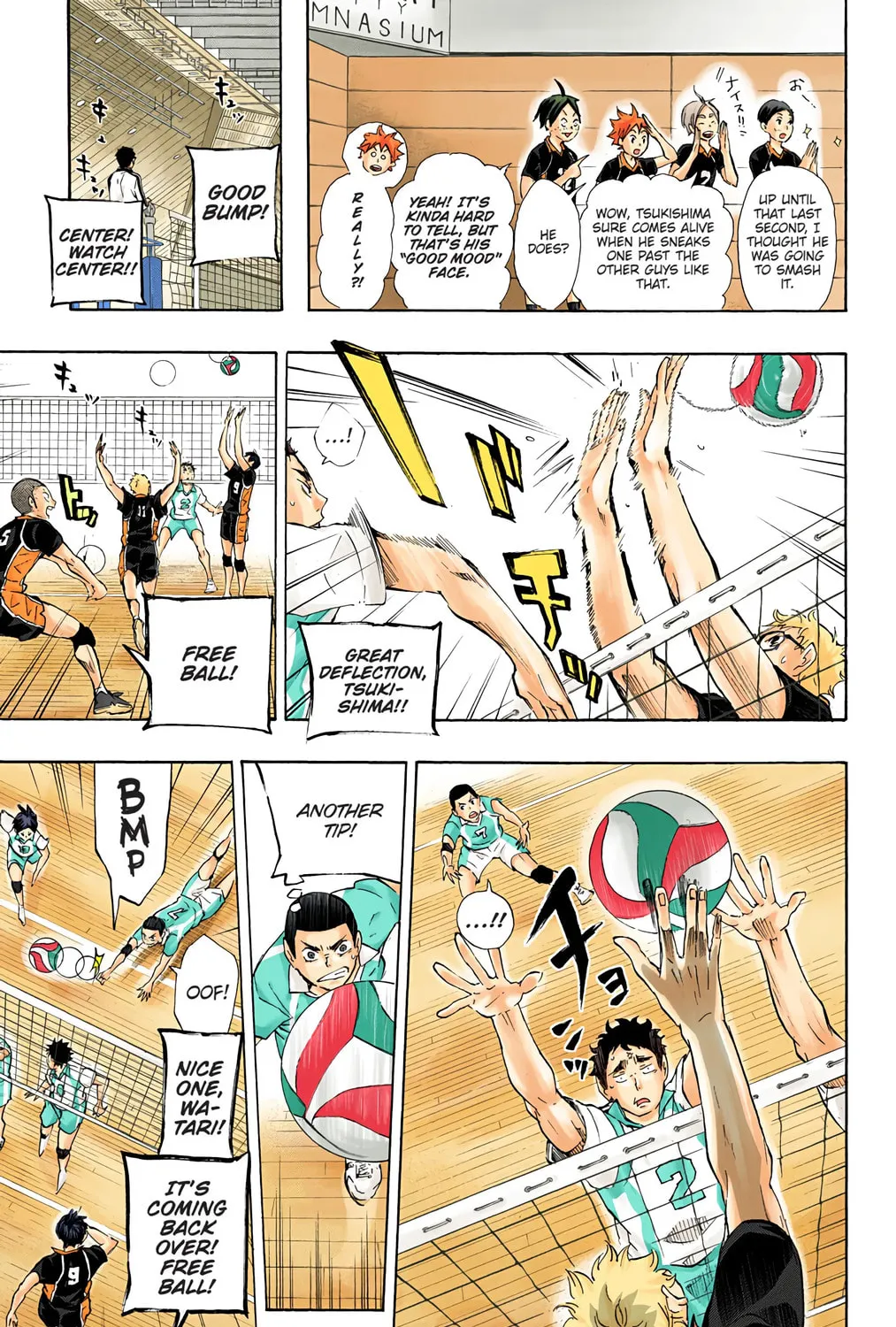 Read Haikyu!! (Official Colored) (Colored) chapter 59 image 20 on Lezhin