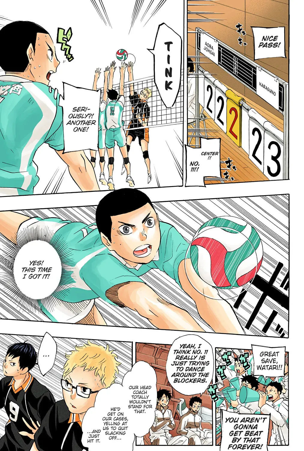 Read Haikyu!! (Official Colored) (Colored) chapter 59 image 24 on Lezhin