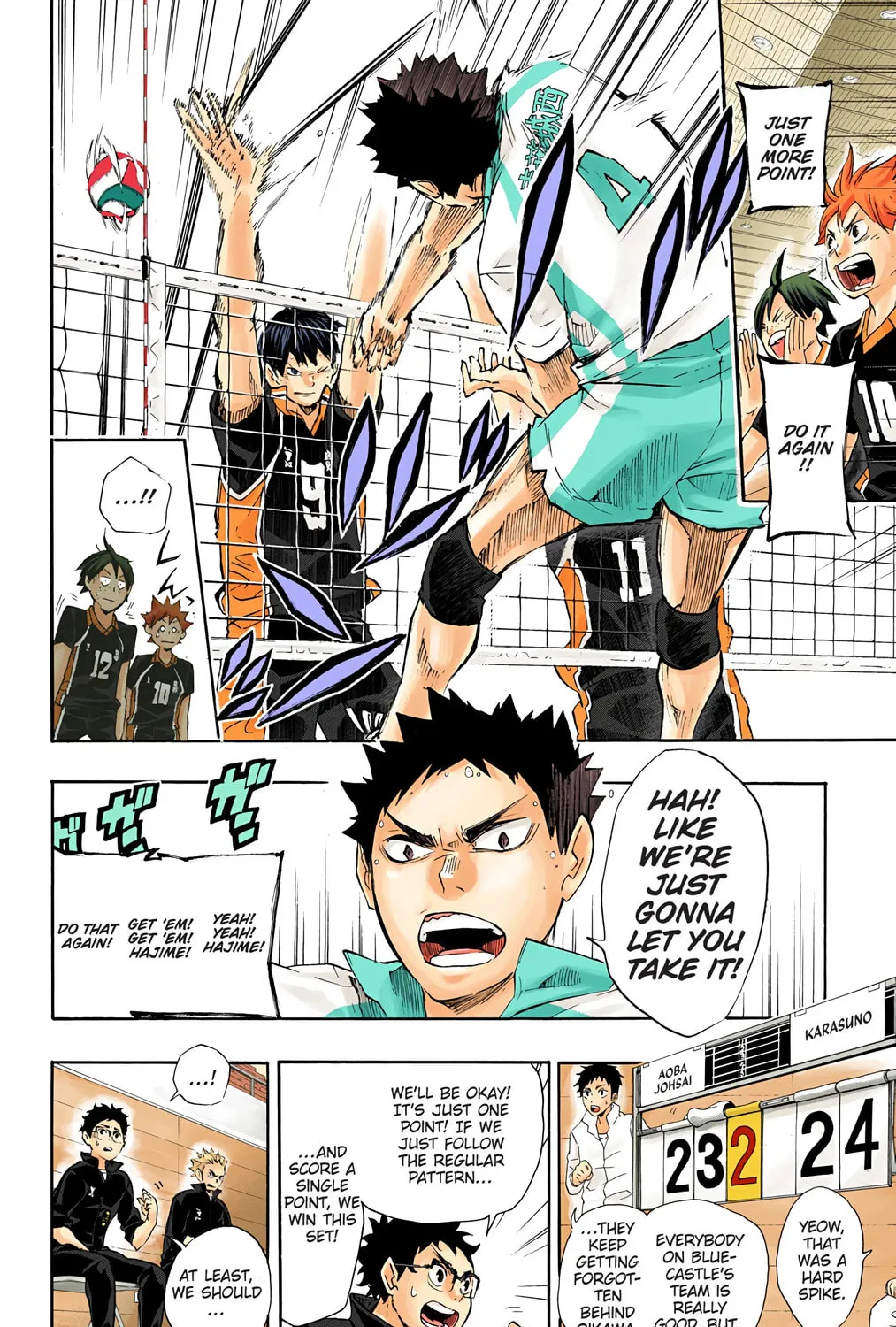 Read Haikyu!! (Official Colored) (Colored) chapter 59 image 32 on Lezhin
