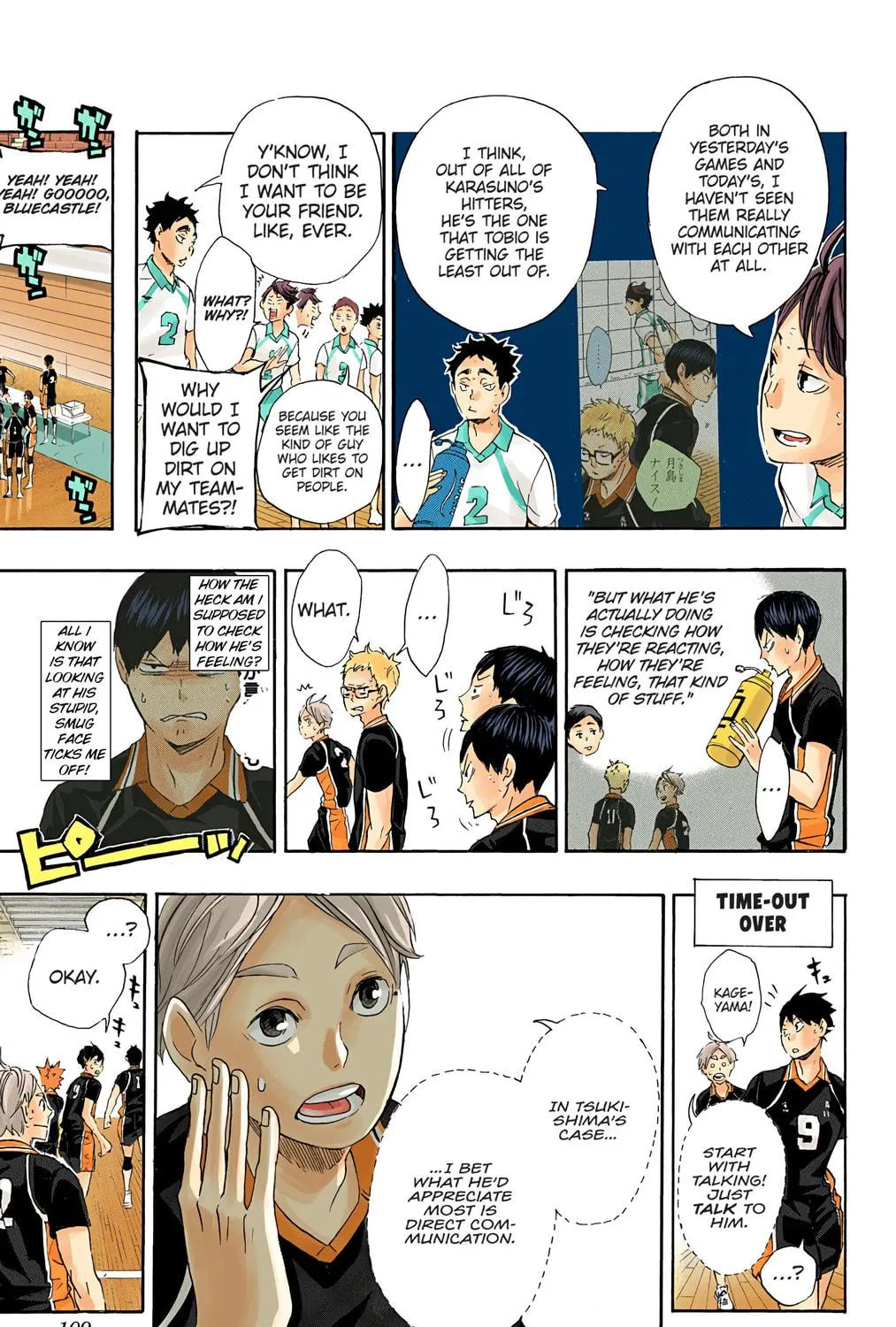 Read Haikyu!! (Official Colored) (Colored) chapter 59 image 4 on Lezhin