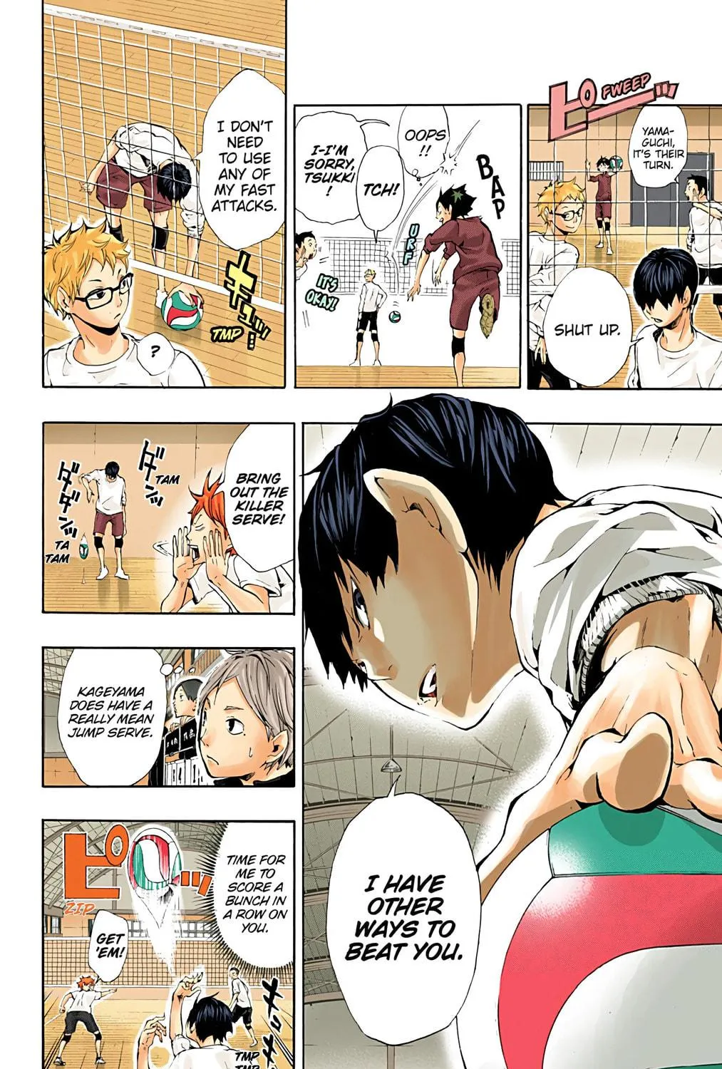 Read Haikyu!! (Official Colored) (Colored) chapter 6 image 10 on Lezhin