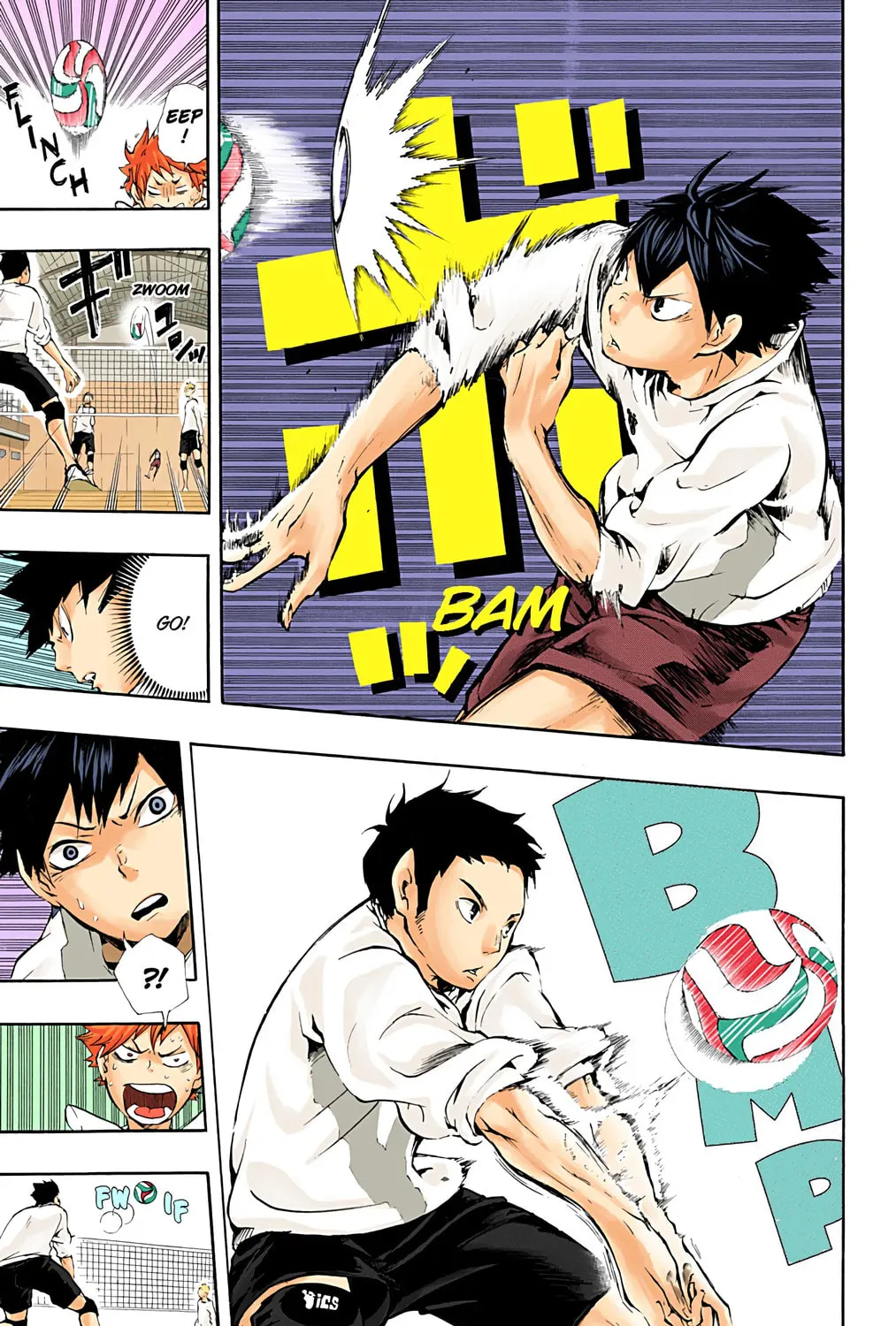 Read Haikyu!! (Official Colored) (Colored) chapter 6 image 12 on Lezhin