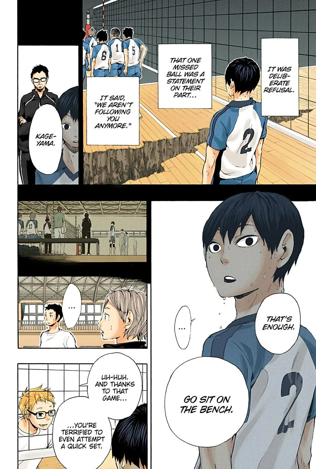 Read Haikyu!! (Official Colored) (Colored) chapter 6 image 22 on Lezhin