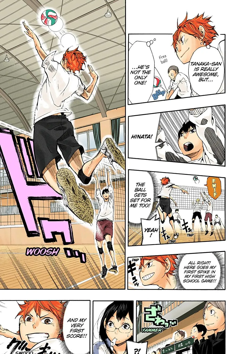 Read Haikyu!! (Official Colored) (Colored) chapter 6 image 4 on Lezhin