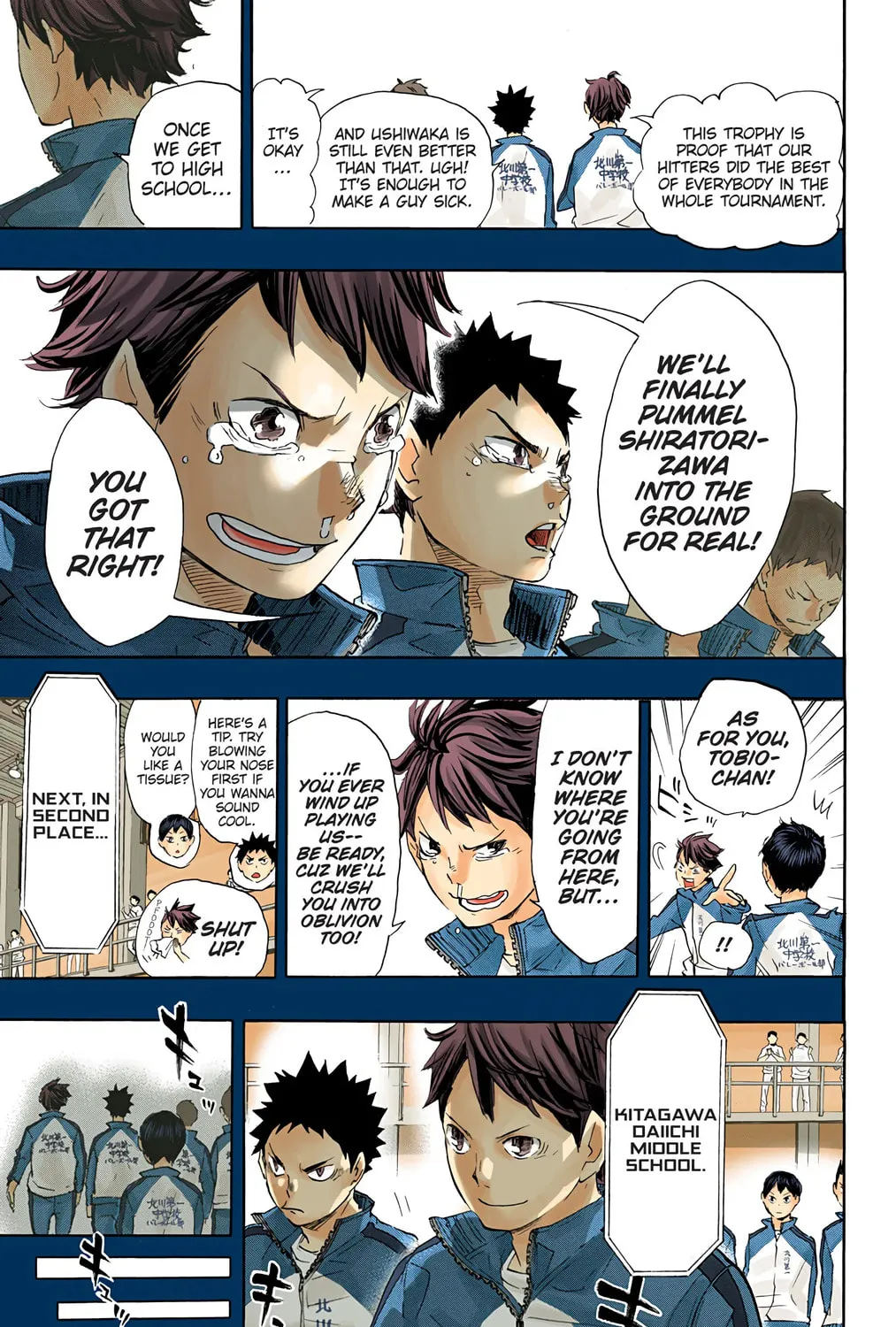 Read Haikyu!! (Official Colored) (Colored) chapter 60 image 20 on Lezhin