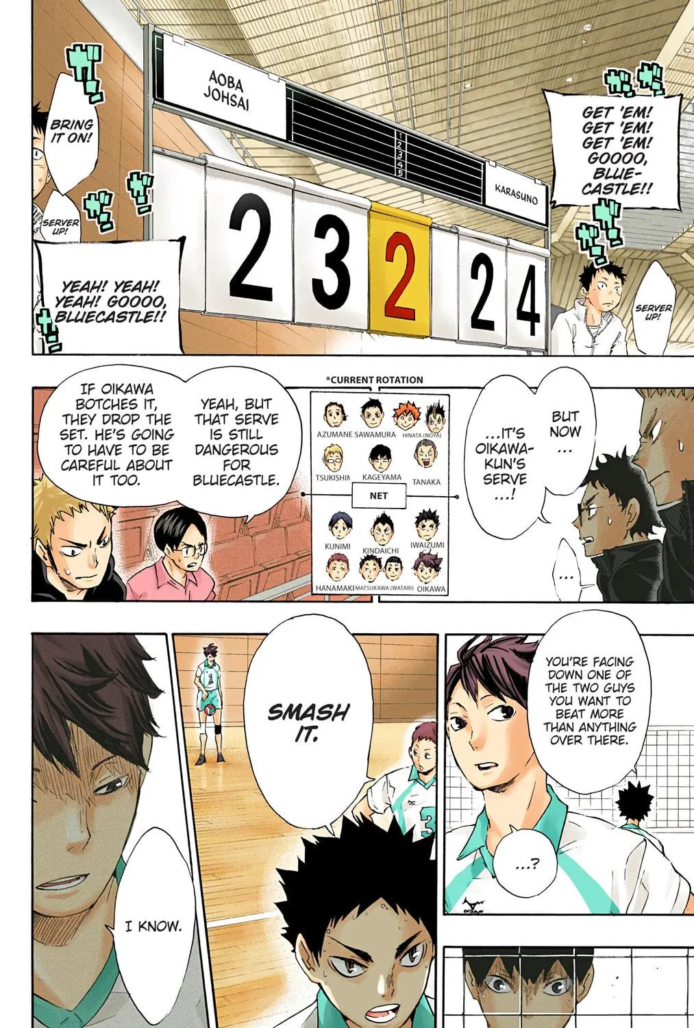 Read Haikyu!! (Official Colored) (Colored) chapter 60 image 22 on Lezhin