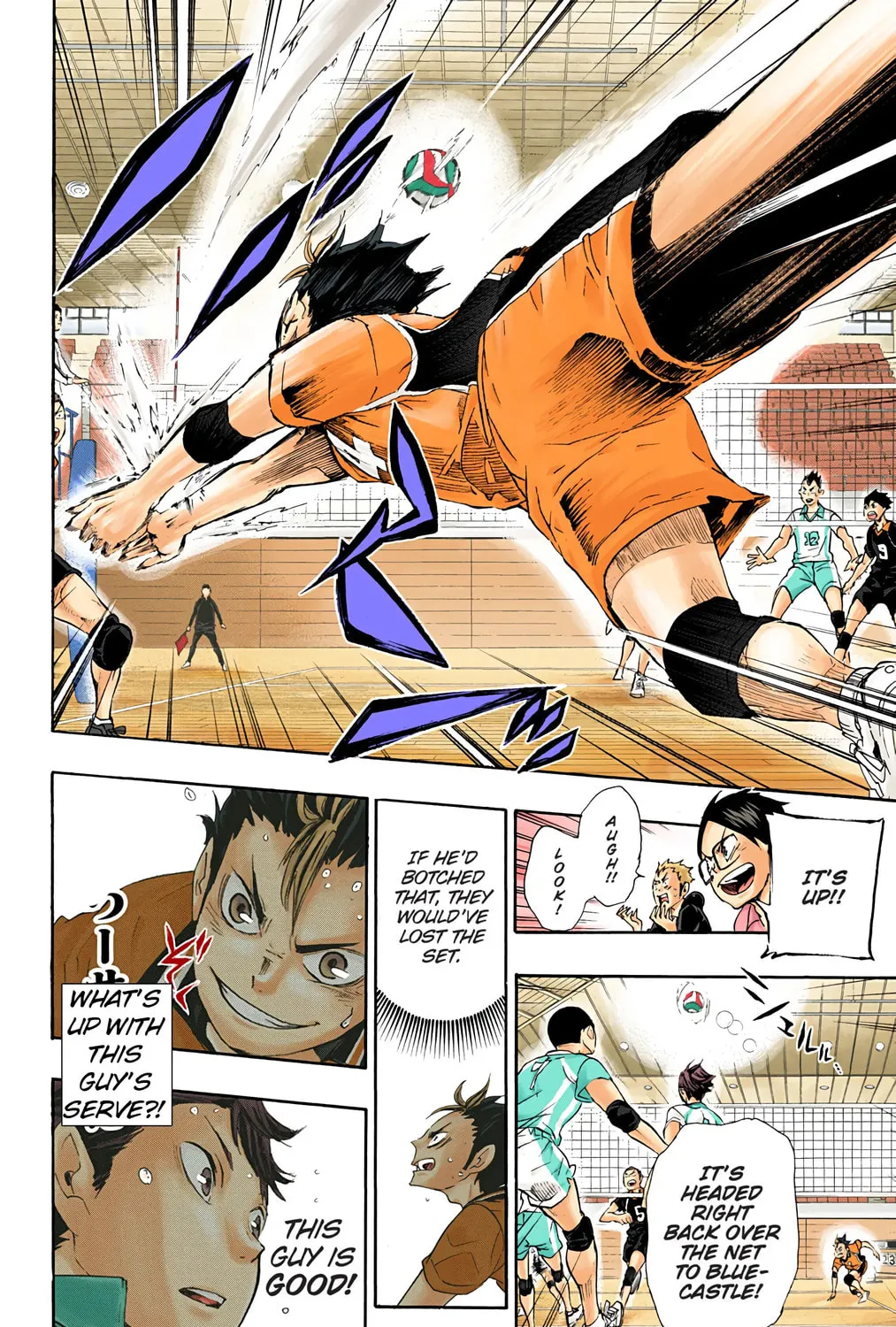 Read Haikyu!! (Official Colored) (Colored) chapter 60 image 26 on Lezhin