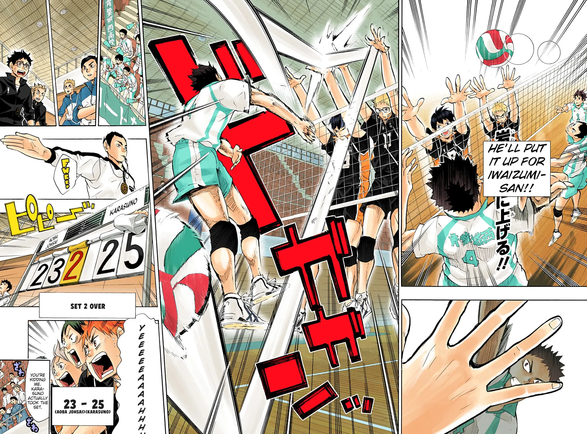Read Haikyu!! (Official Colored) (Colored) chapter 60 image 30 on Lezhin