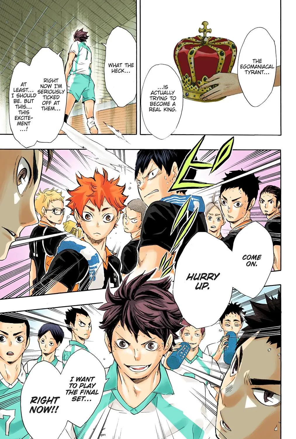 Read Haikyu!! (Official Colored) (Colored) chapter 60 image 34 on Lezhin