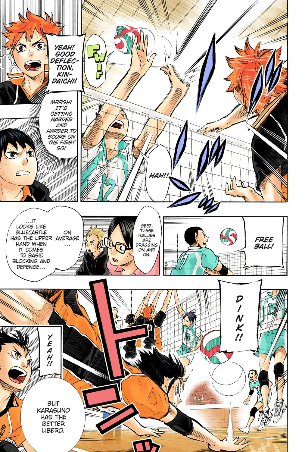 Read Haikyu!! (Official Colored) (Colored) chapter 61 image 12 on Lezhin