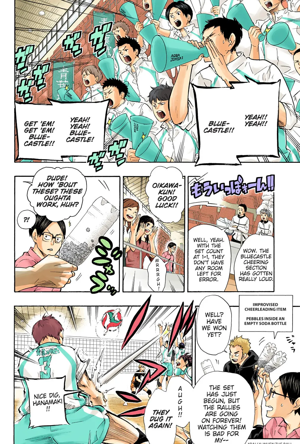 Read Haikyu!! (Official Colored) (Colored) chapter 61 image 2 on Lezhin