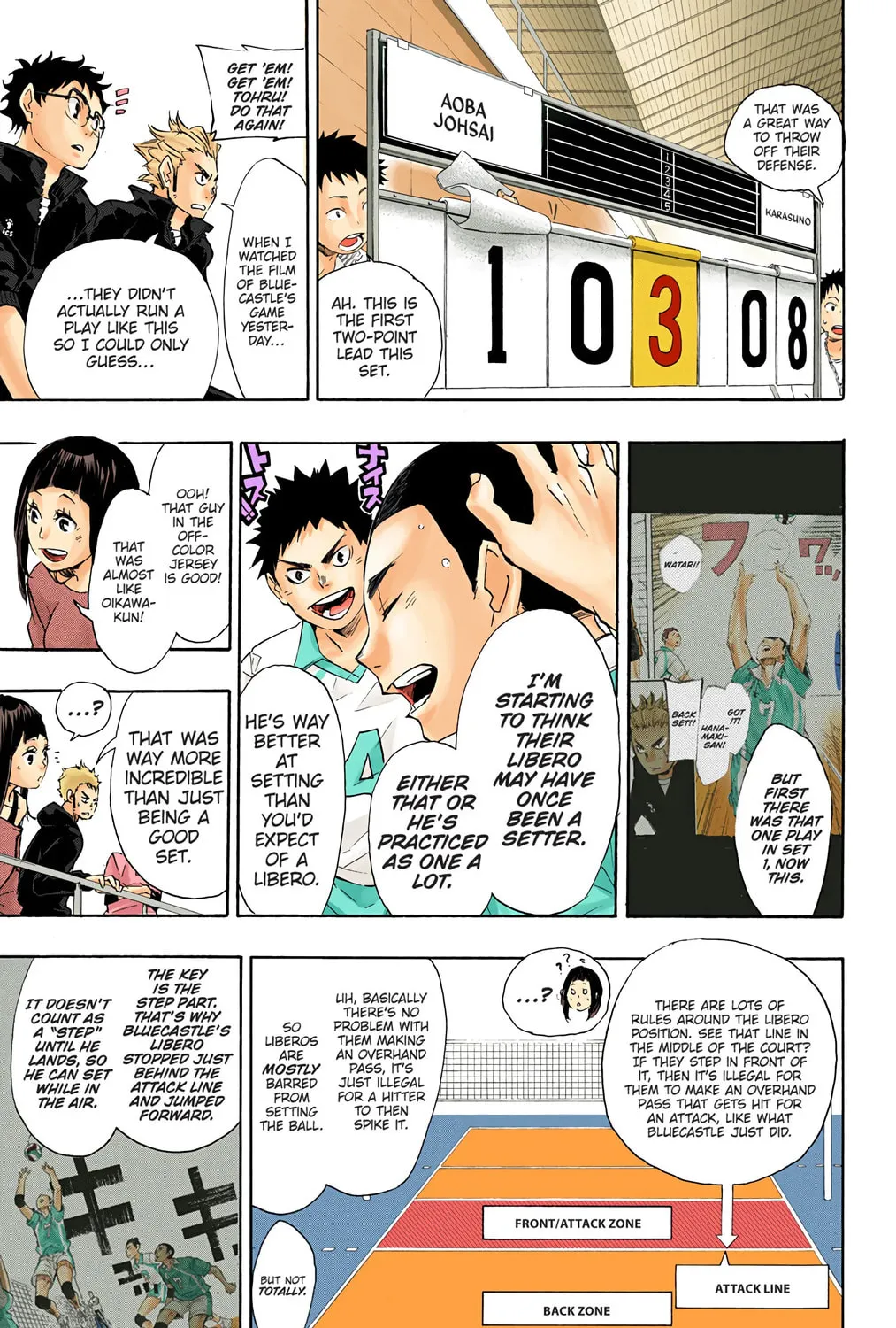 Read Haikyu!! (Official Colored) (Colored) chapter 61 image 20 on Lezhin