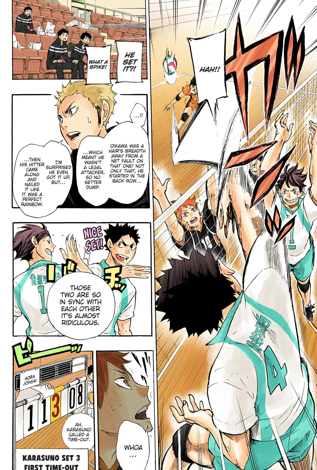 Read Haikyu!! (Official Colored) (Colored) chapter 61 image 26 on Lezhin