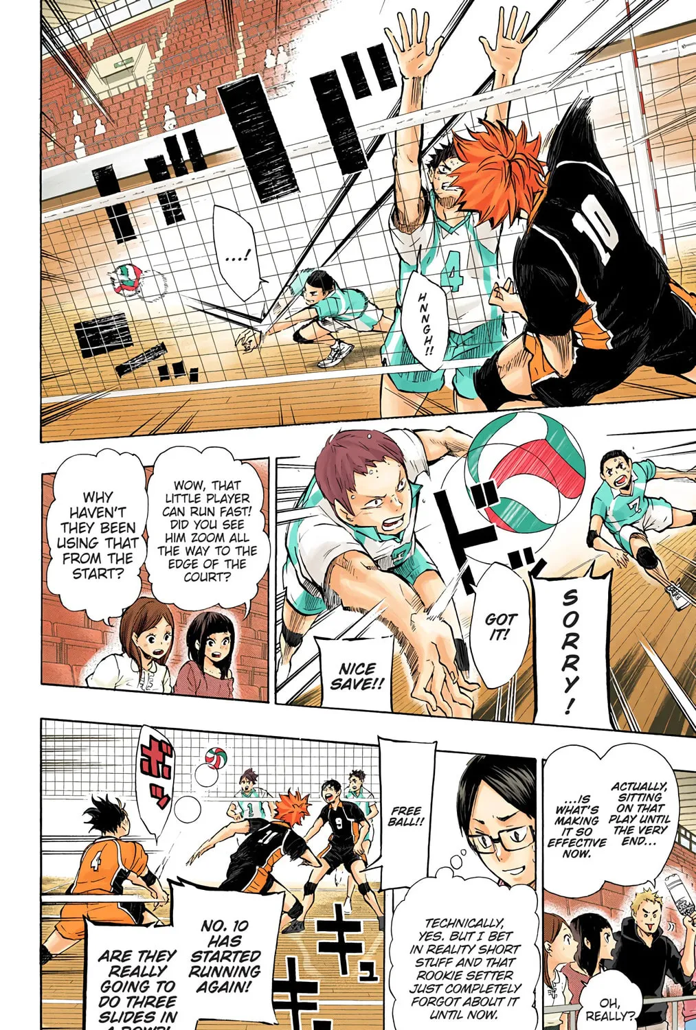 Read Haikyu!! (Official Colored) (Colored) chapter 62 image 14 on Lezhin