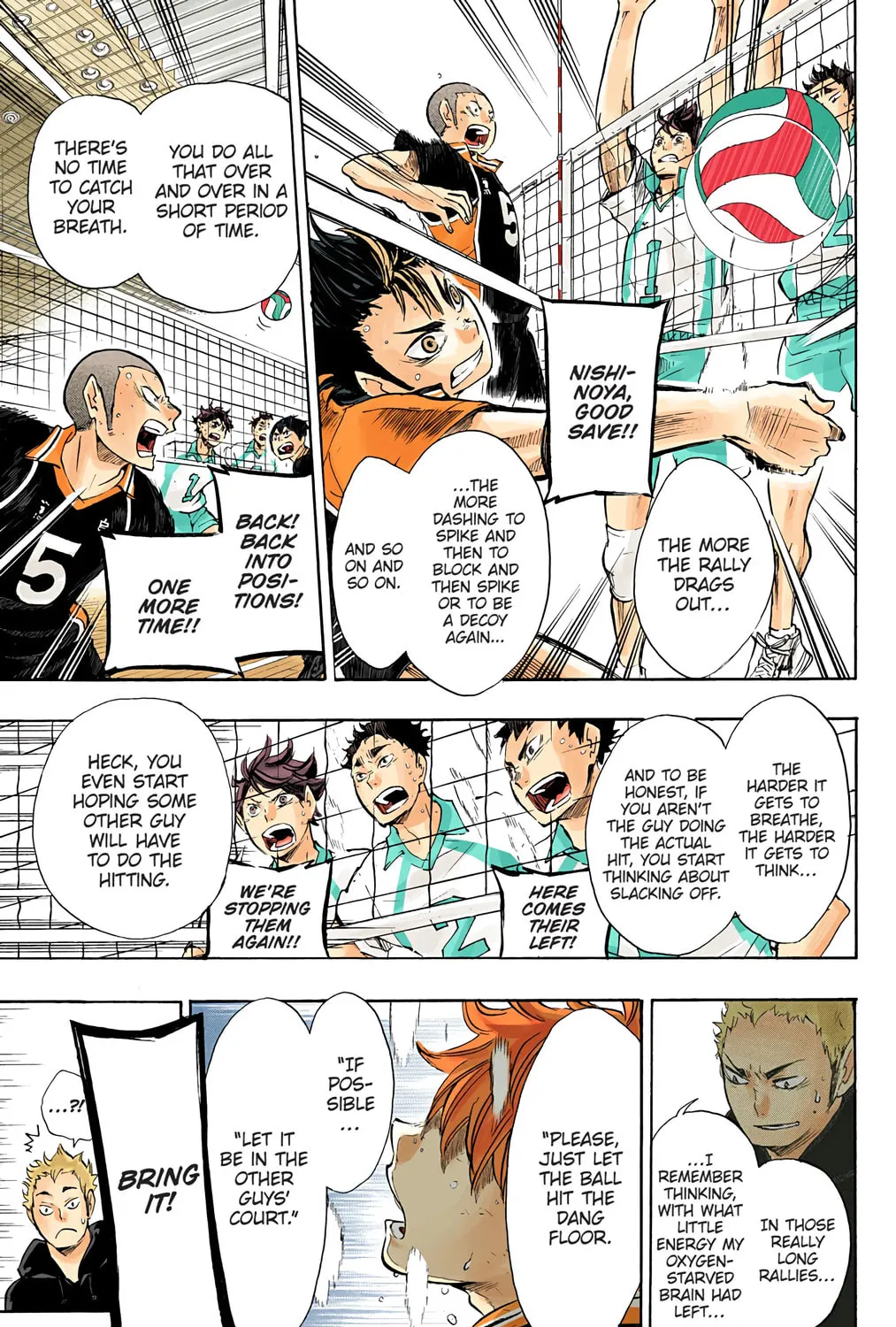 Read Haikyu!! (Official Colored) (Colored) chapter 62 image 20 on Lezhin