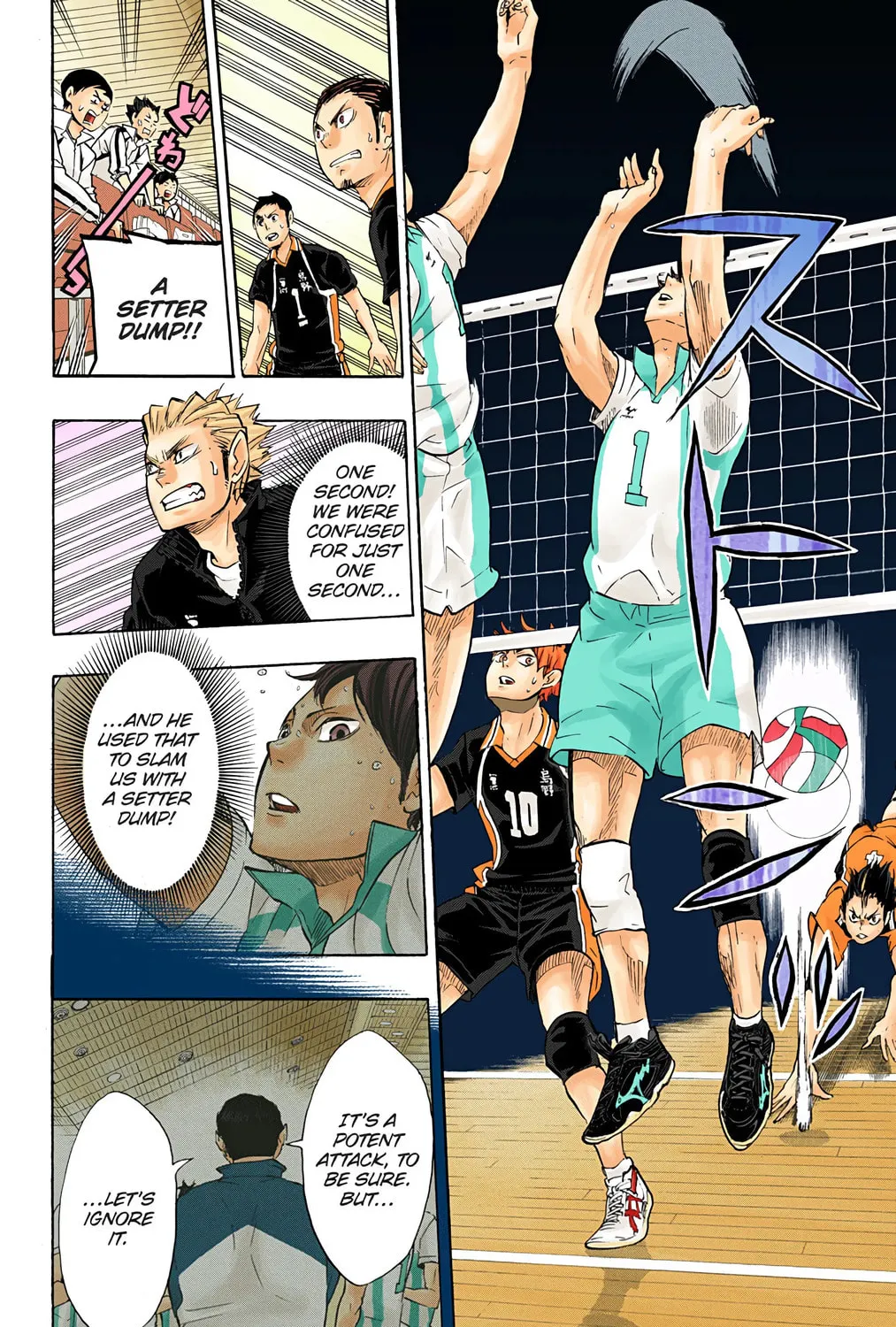 Read Haikyu!! (Official Colored) (Colored) chapter 63 image 24 on Lezhin