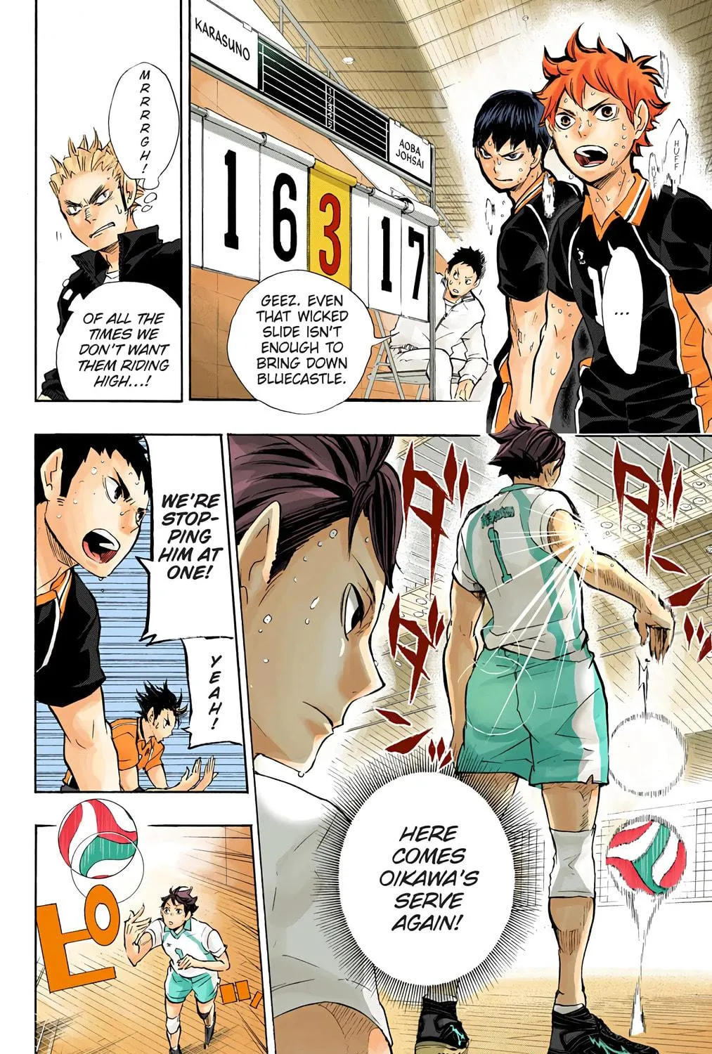 Read Haikyu!! (Official Colored) (Colored) chapter 63 image 28 on Lezhin