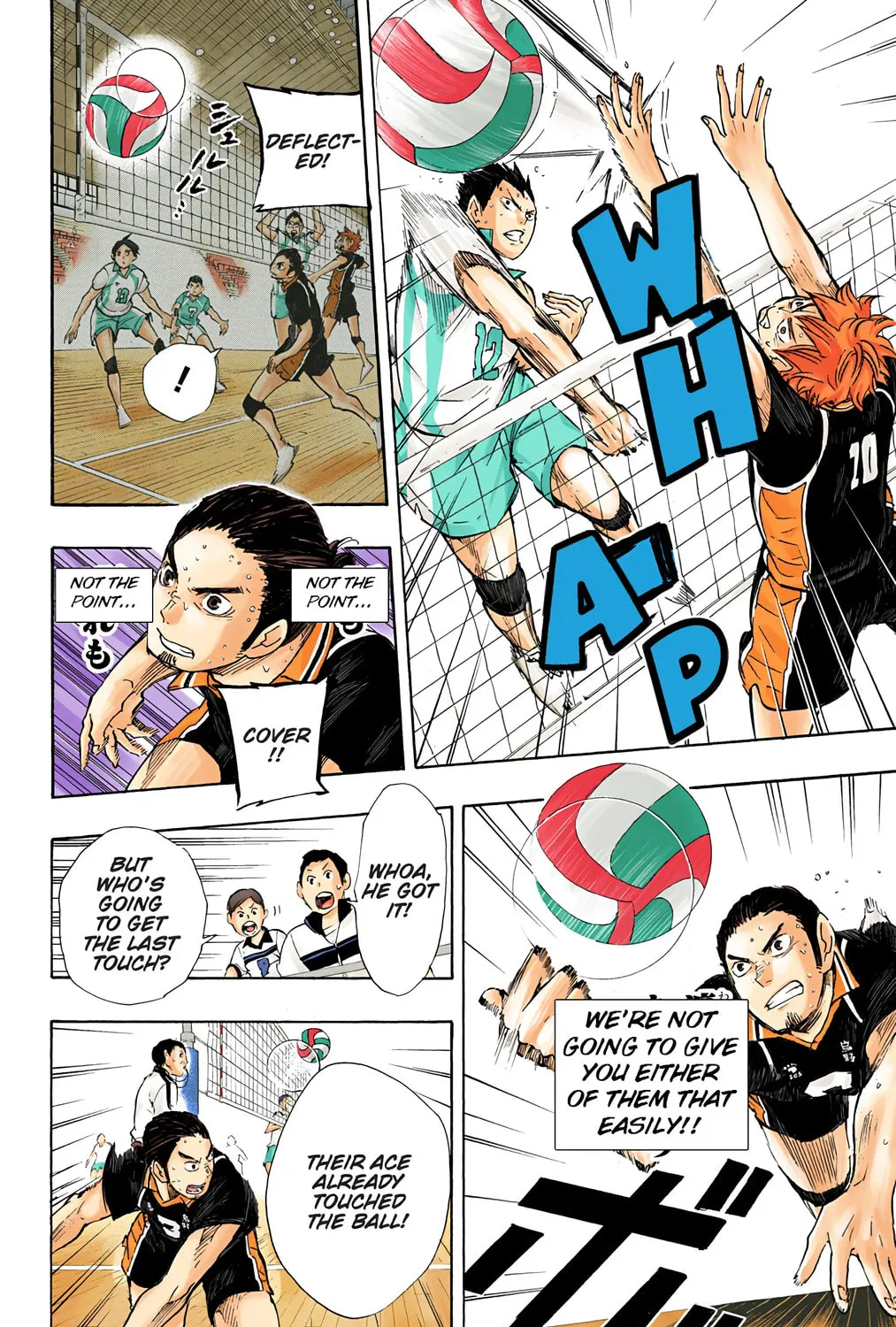 Read Haikyu!! (Official Colored) (Colored) chapter 63 image 36 on Lezhin