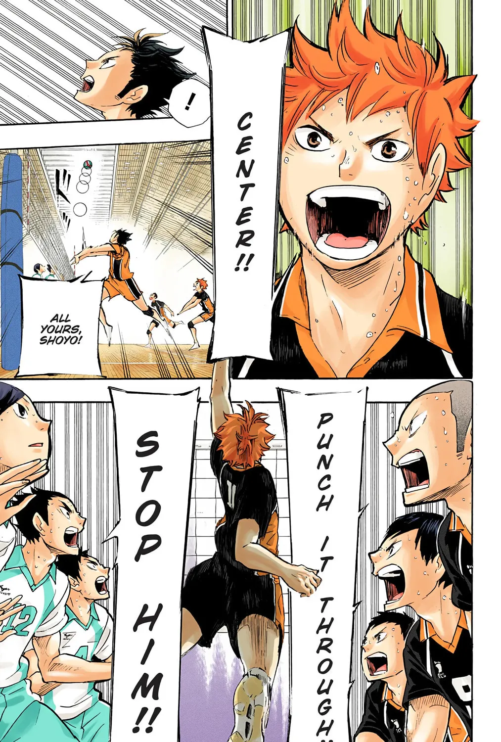 Read Haikyu!! (Official Colored) (Colored) chapter 63 image 38 on Lezhin