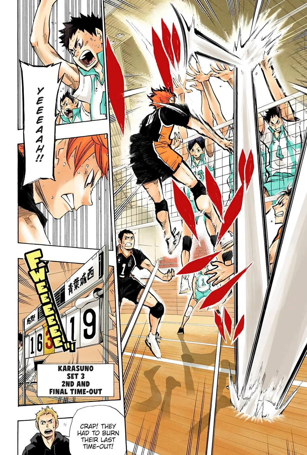 Read Haikyu!! (Official Colored) (Colored) chapter 63 image 40 on Lezhin