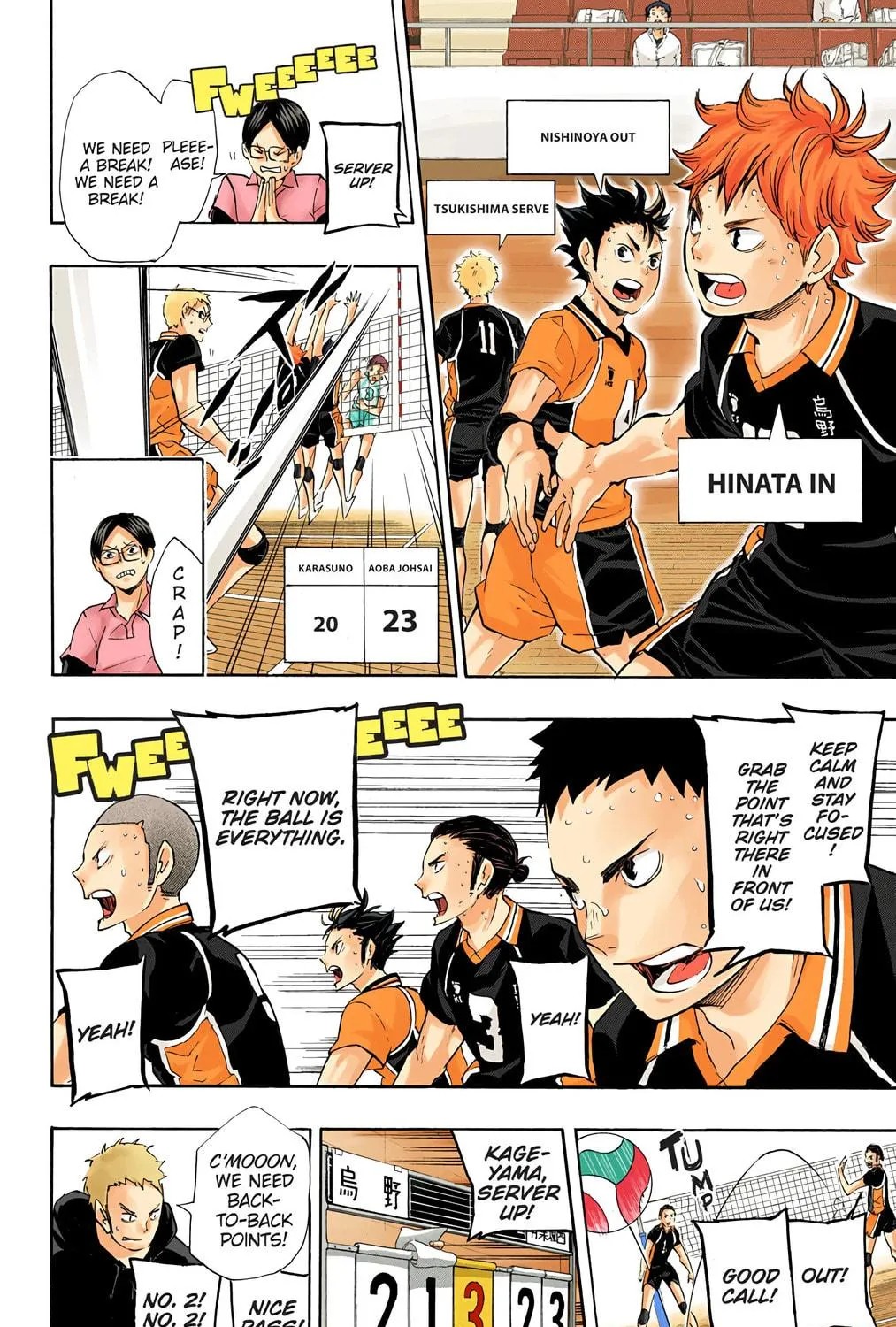 Read Haikyu!! (Official Colored) (Colored) chapter 65 image 10 on Lezhin