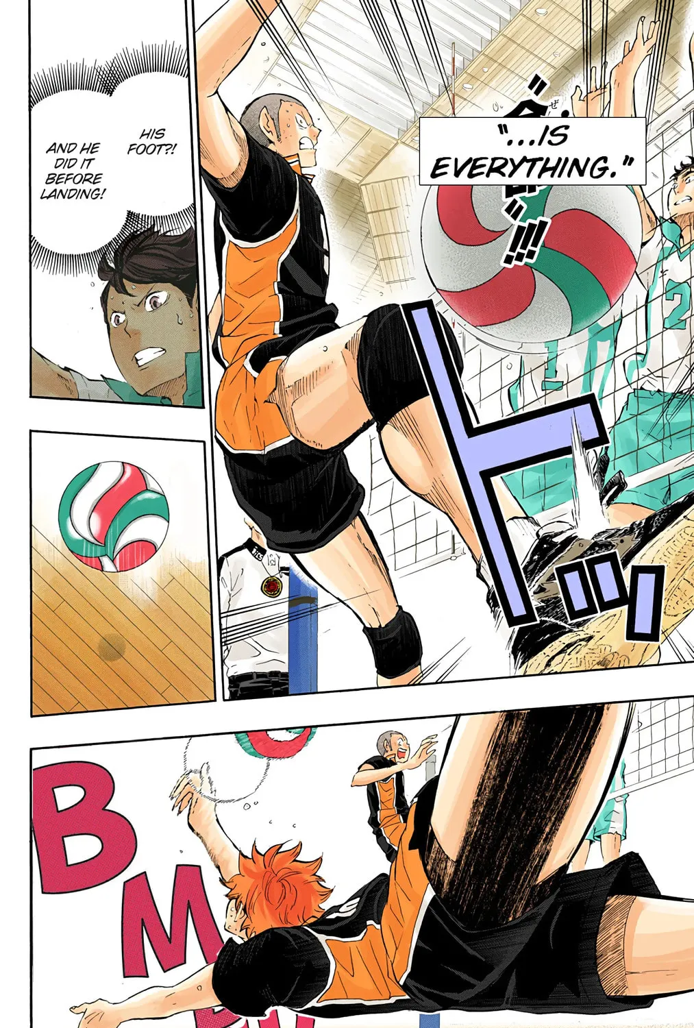 Read Haikyu!! (Official Colored) (Colored) chapter 65 image 14 on Lezhin