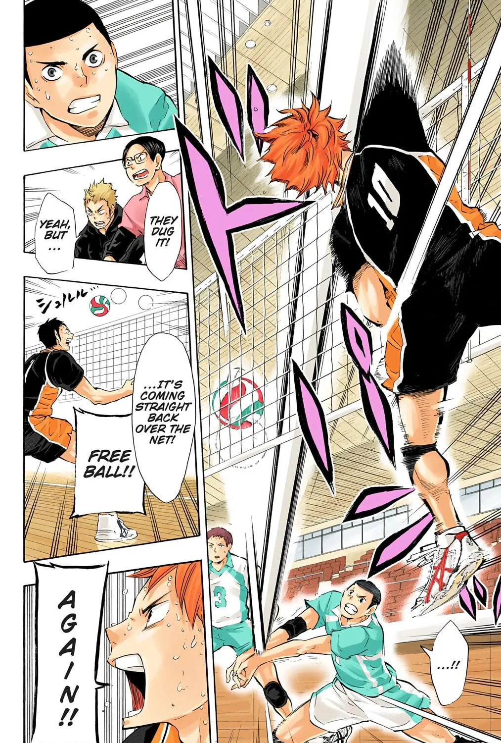 Read Haikyu!! (Official Colored) (Colored) chapter 66 image 10 on Lezhin