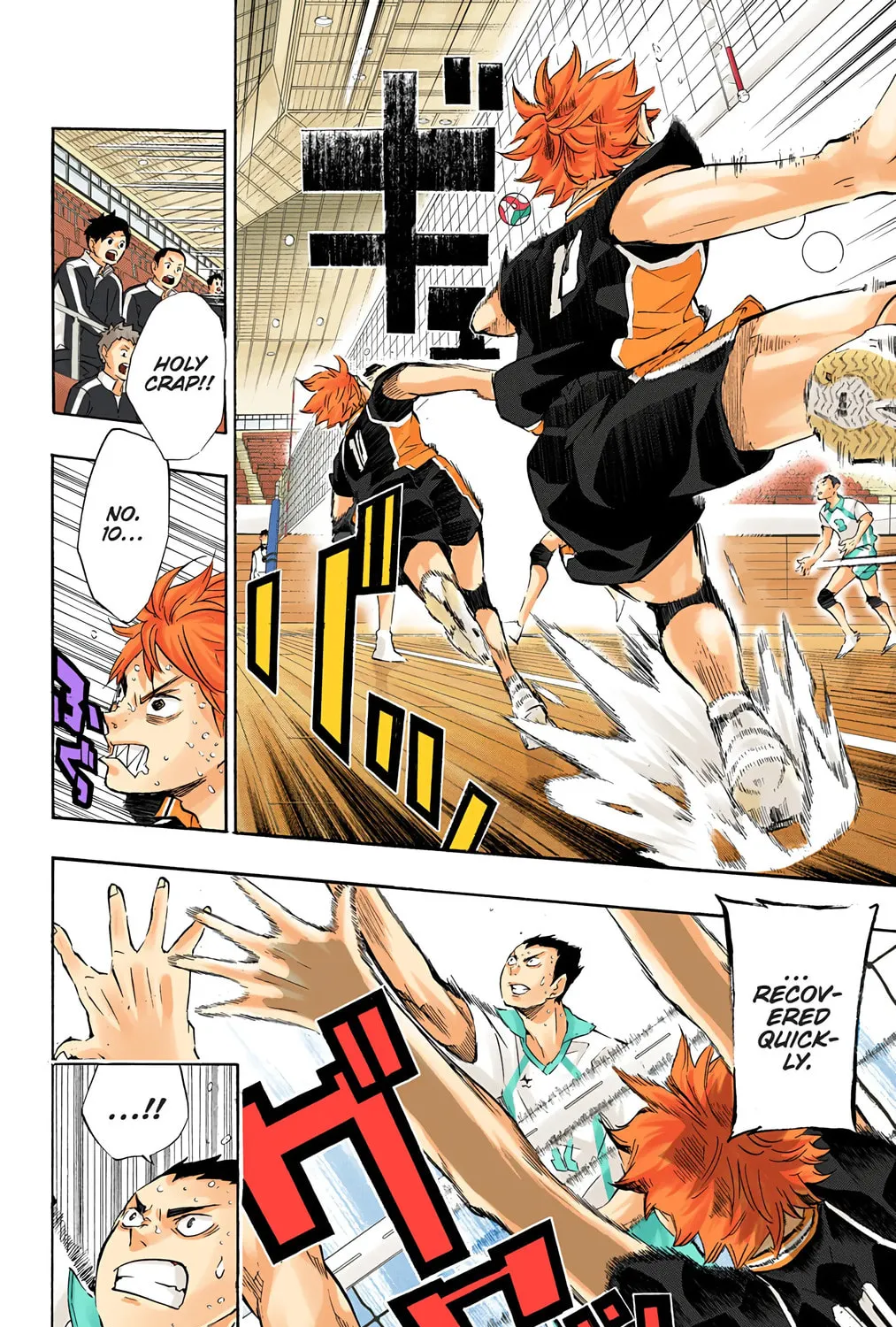 Read Haikyu!! (Official Colored) (Colored) chapter 66 image 14 on Lezhin