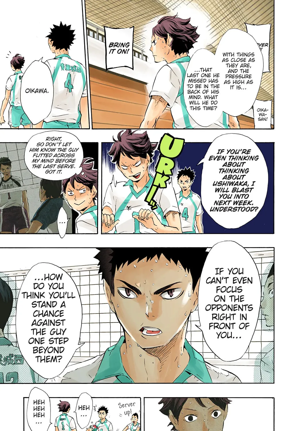 Read Haikyu!! (Official Colored) (Colored) chapter 67 image 12 on Lezhin