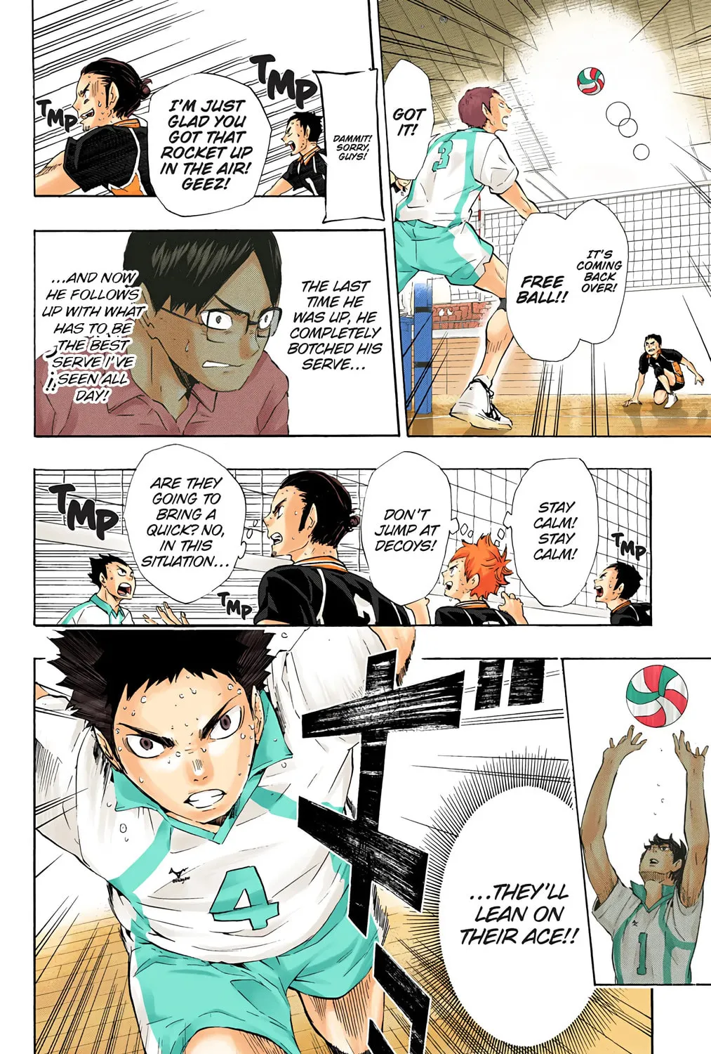 Read Haikyu!! (Official Colored) (Colored) chapter 67 image 20 on Lezhin