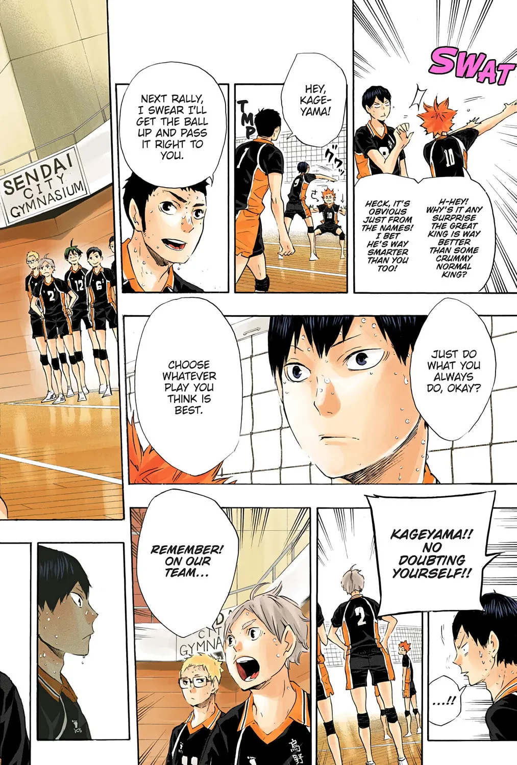 Read Haikyu!! (Official Colored) (Colored) chapter 67 image 36 on Lezhin