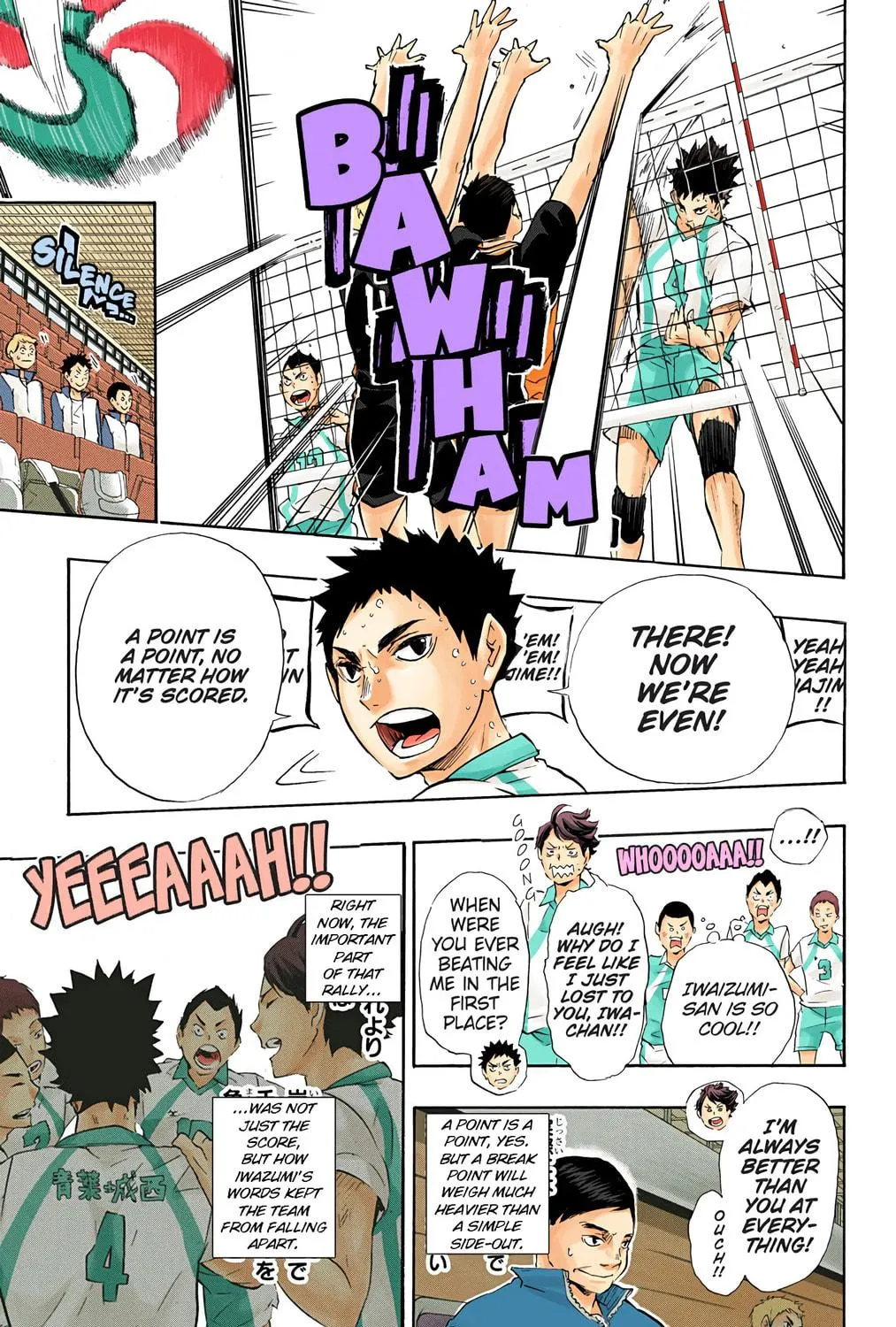 Read Haikyu!! (Official Colored) (Colored) chapter 67 image 4 on Lezhin