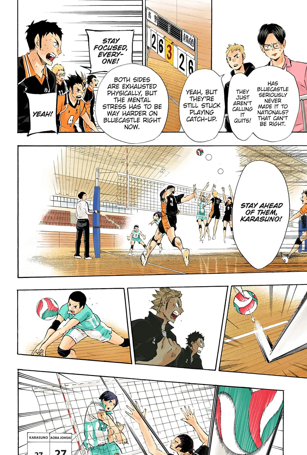 Read Haikyu!! (Official Colored) (Colored) chapter 67 image 6 on Lezhin