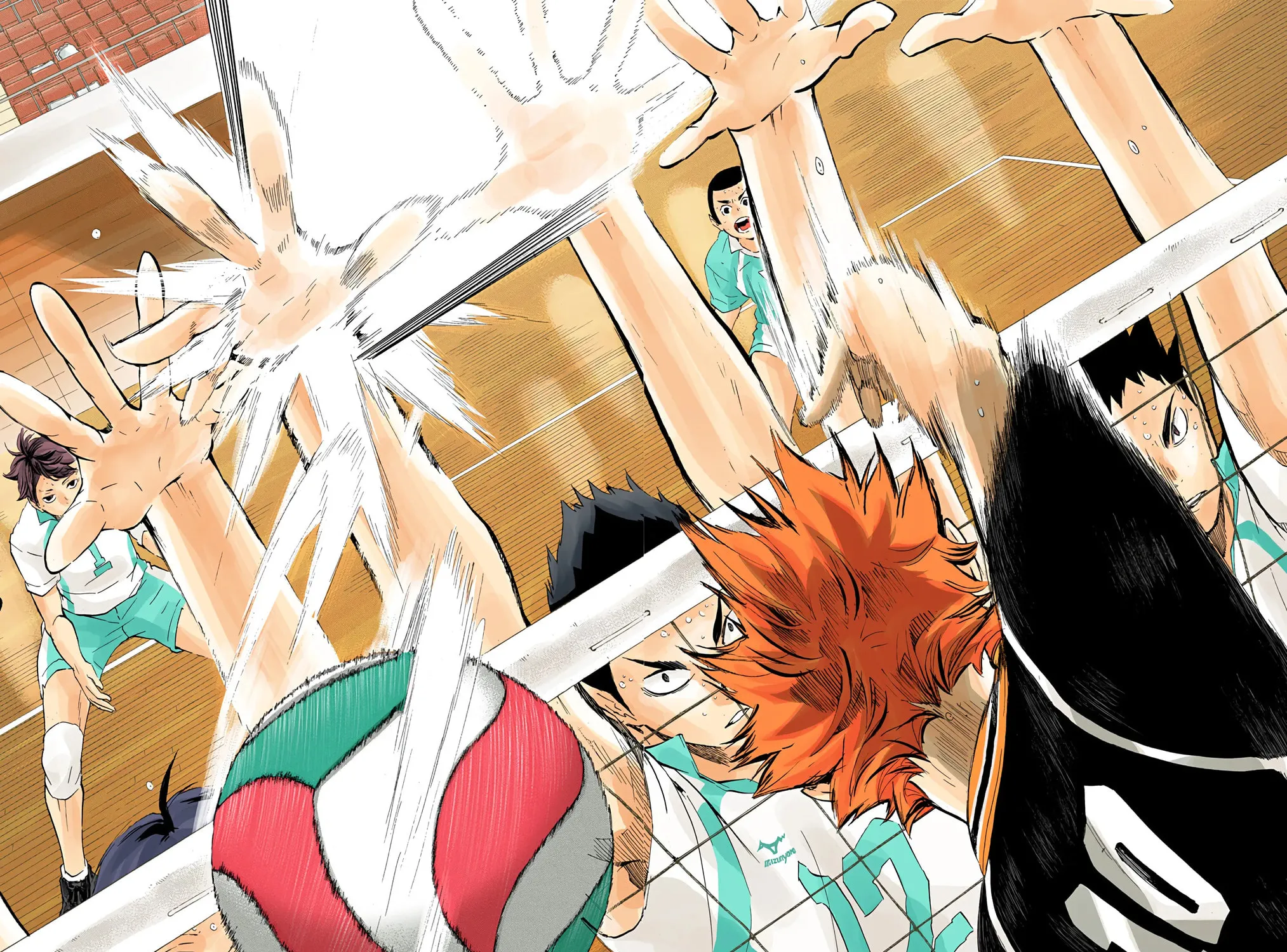 Read Haikyu!! (Official Colored) (Colored) chapter 68 image 22 on Lezhin