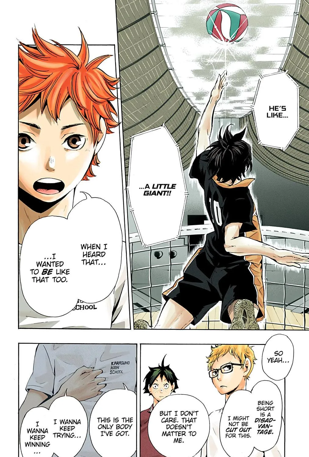 Read Haikyu!! (Official Colored) (Colored) chapter 7 image 10 on Lezhin