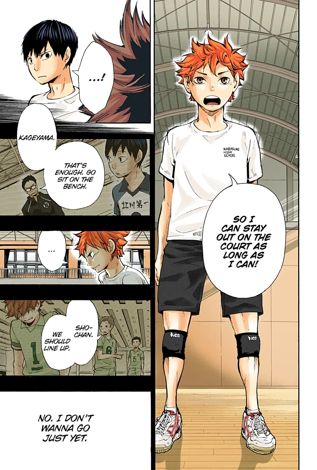 Read Haikyu!! (Official Colored) (Colored) chapter 7 image 12 on Lezhin